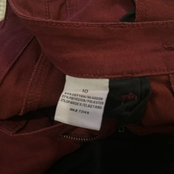 Red Jeans size 10- high sketch - Picture 5 of 5